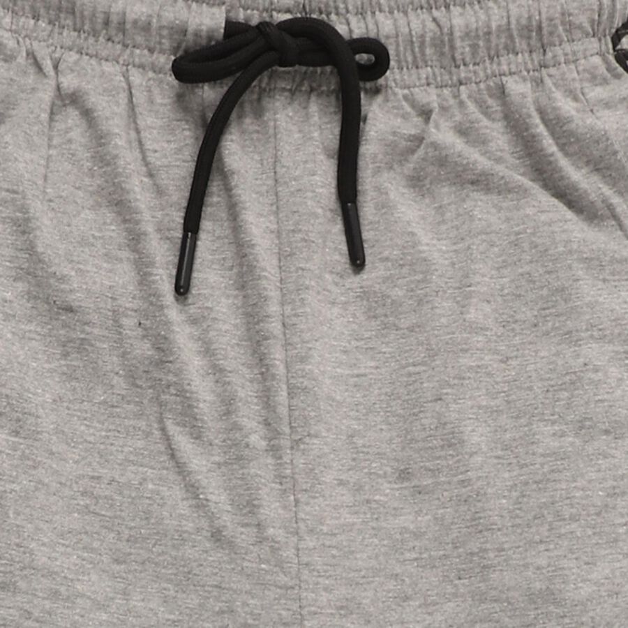 Boys' Light Grey Printed Cotton Blend Pyjama, मिश्रित हल्का ग्रे, large image number null