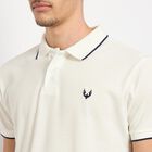 Men's Collared Half Sleeves T-Shirt , White, small image number null