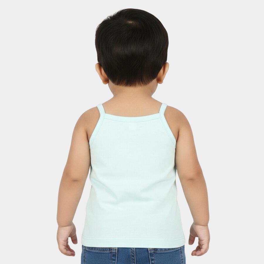 Infants' Vest, Aqua, large