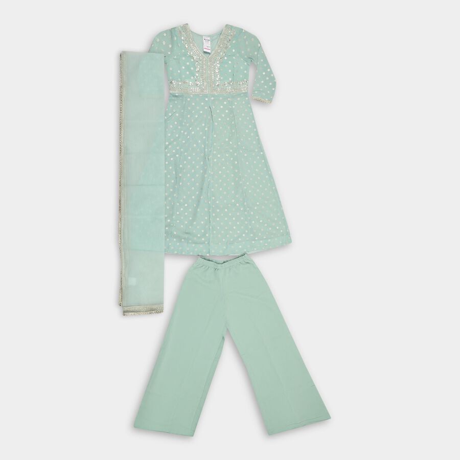 Girls' Fusion Set , Light Green, large image number null