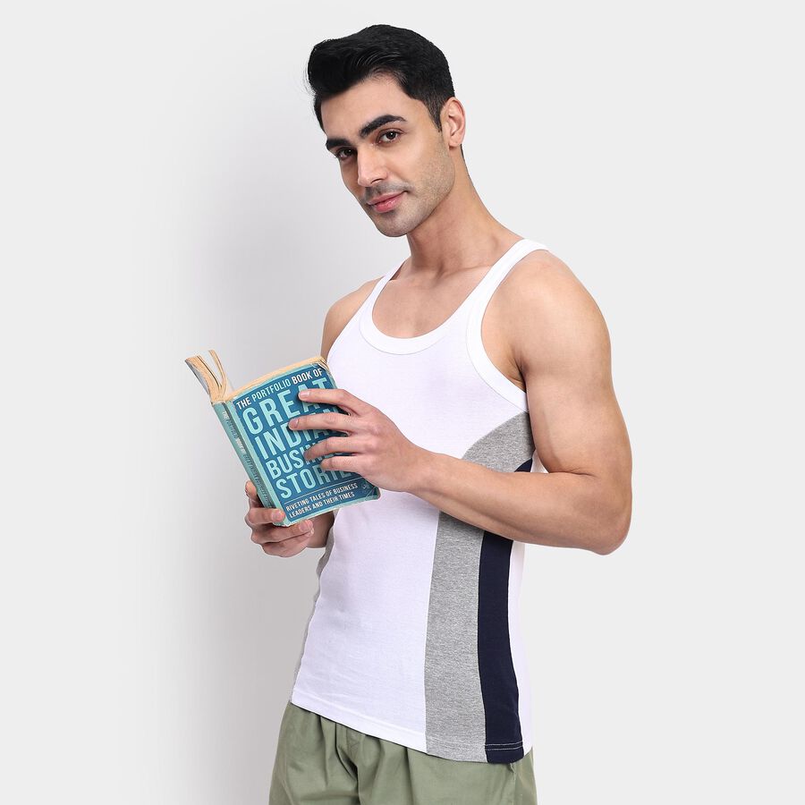 Men's Gym T-Shirt, White, large image number null