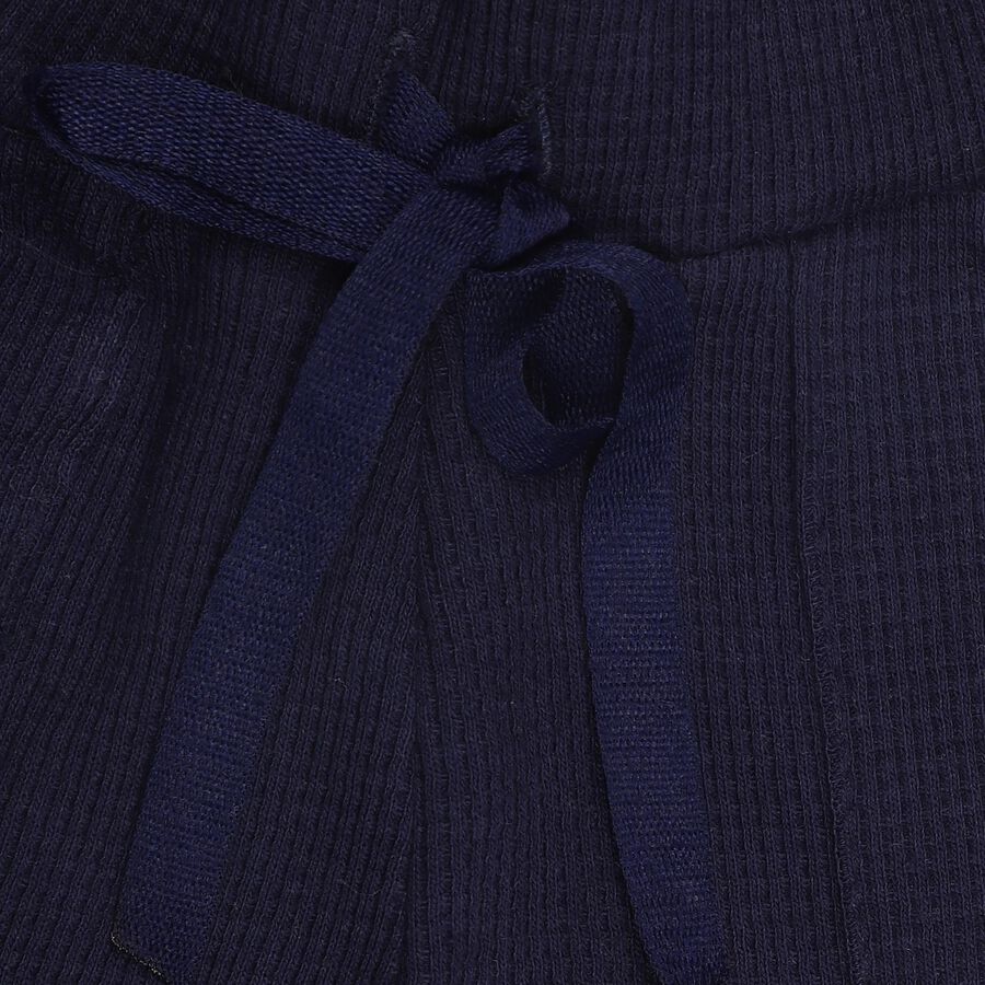 Infants' 100% Cotton Elasticated Half Pant , नेवी ब्लू, large image number null