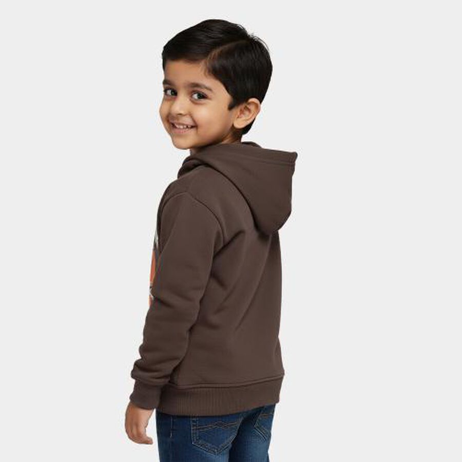 Boys' Sweatshirt, Charcoal, large image number null