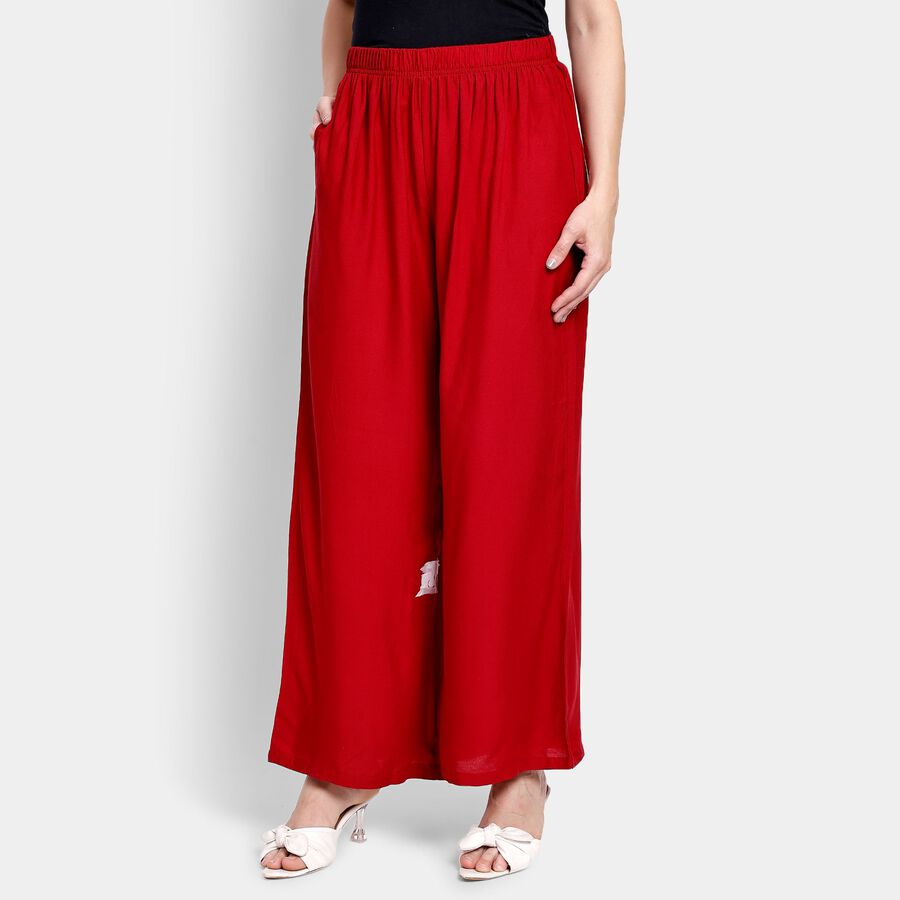 Ladies' Palazzos , Maroon, large image number null