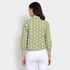 Ladies' 100% Cotton Shirt , Dark Green, small image number null