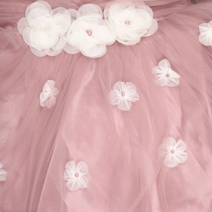 Girl's Frock, Pink, large image number null
