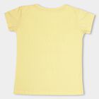 Girls' 100% Cotton T-Shirt , Yellow, small image number null
