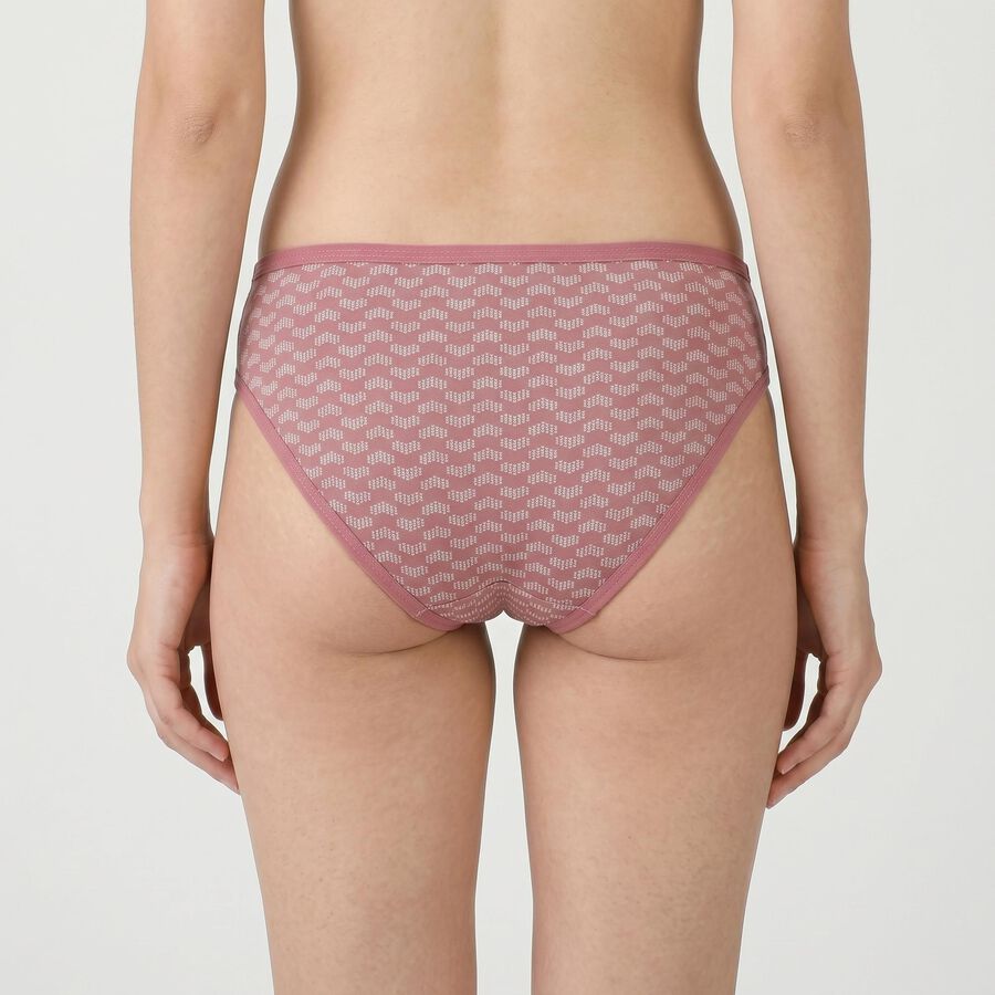 Women's Lilac Regular Fit Printed Panty, Lilac, large