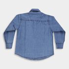 Boys' Casual Shirt, मध्यम नीला, small image number null