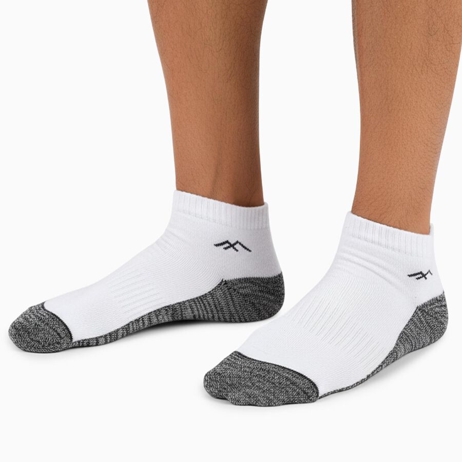 Men's Socks, Black, large