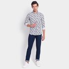 Men's 100% Cotton Casual Shirt, काला, small image number null