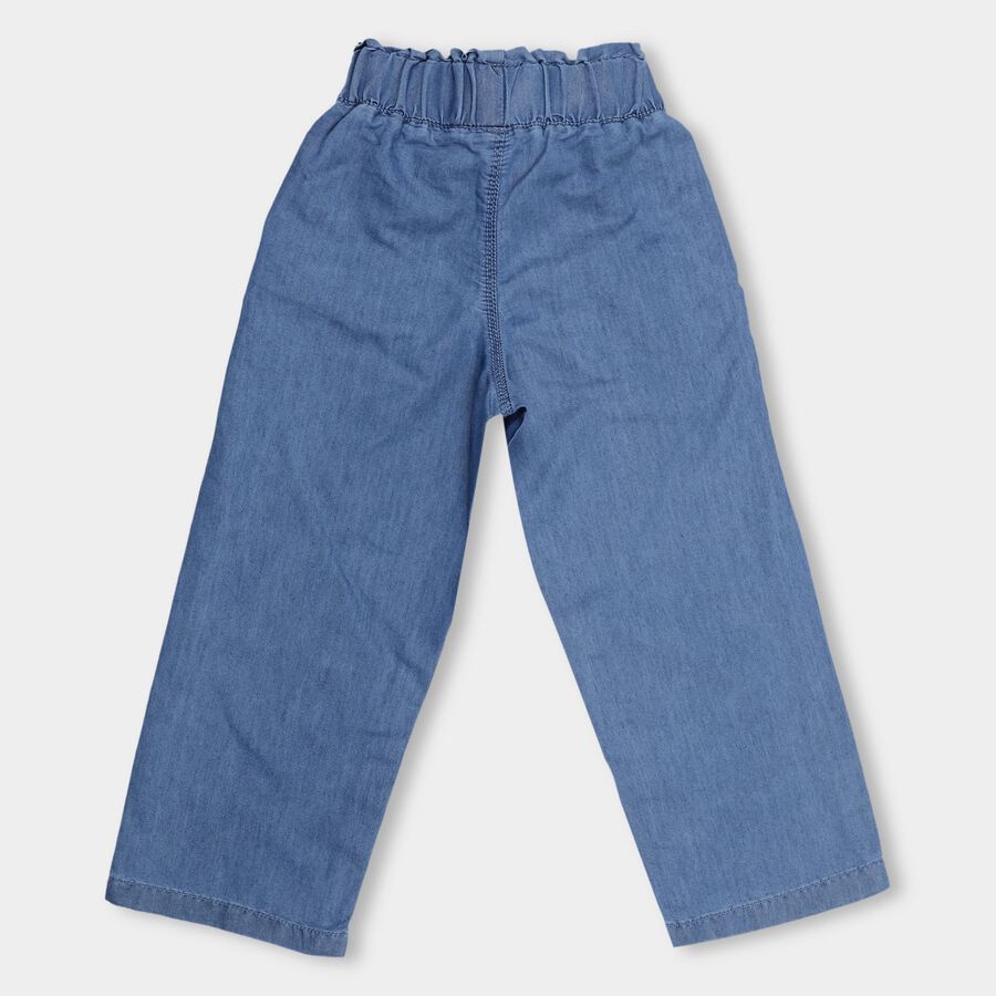 Girls' Jeans , Mid Blue, large image number null