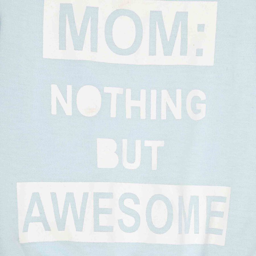 Boys Round Neck Sweatshirt, Light Blue, large image number null