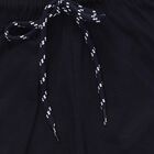 Boys' Navy Regular-fit Typography Printed Pyjama, Navy Blue, small