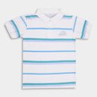 Boys' 100% Cotton Half Sleeves T-Shirt , सफ़ेद, small