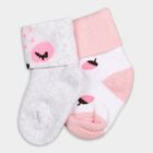 Infant's Socks (Pack of 2), Pink, small image number null