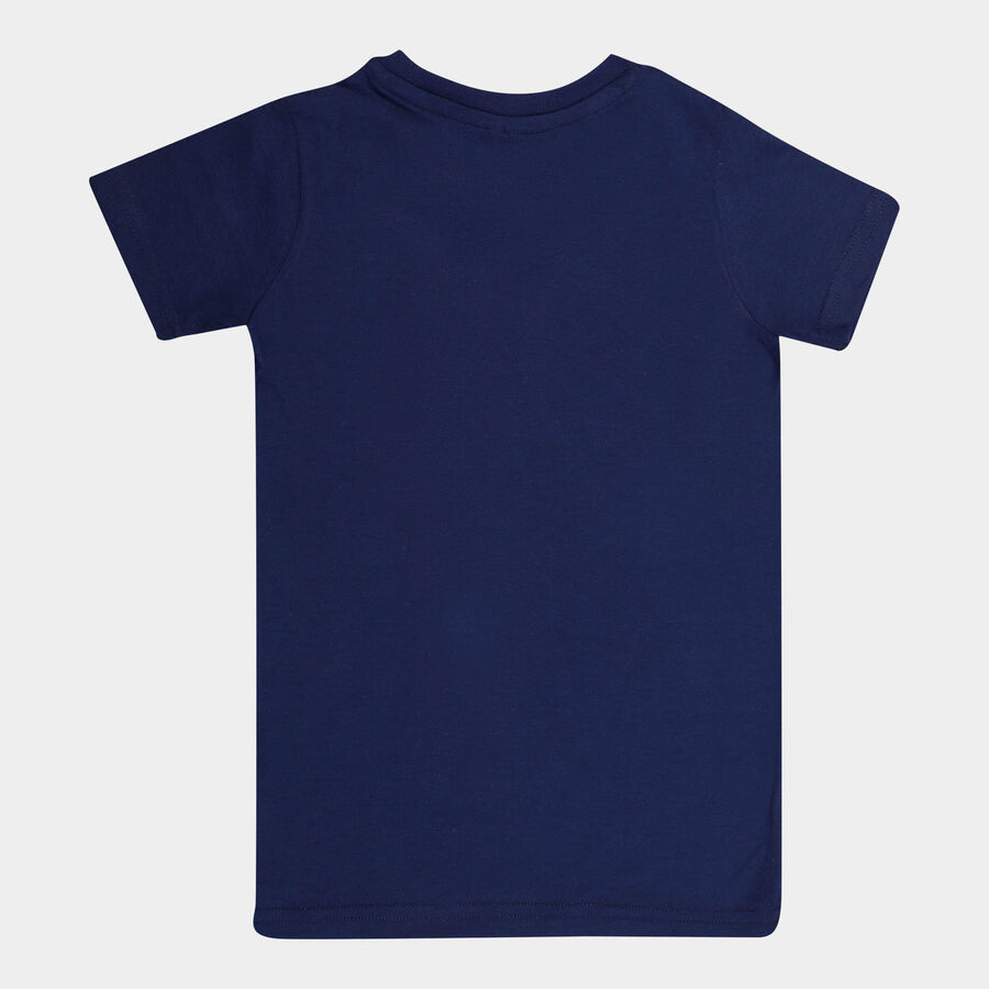 Boys T-Shirt, Navy Blue, large image number null