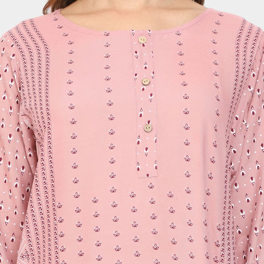 Ladies' Kurta , बैंगनी, large image number null