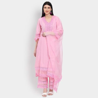 Ladies' 100% Cotton Ethnic Set