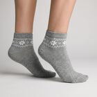 Women's Assorted Regular Fit Patterned Ankle Pack of 3 Socks, Assorted, small