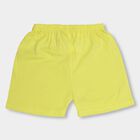 Infants' 100% Cotton Half Pant, Yellow, small image number null