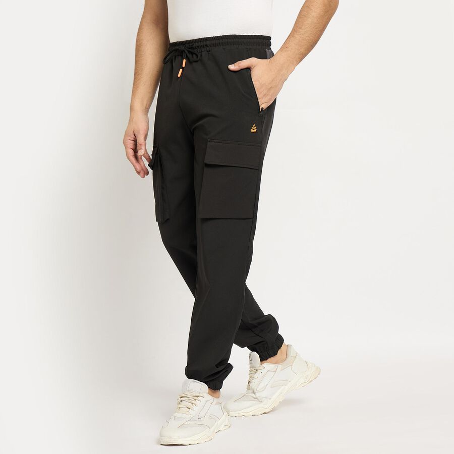 Men's Track Pants , काला, large image number null