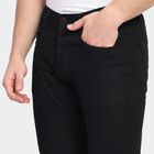 Men's Slim Fit Jeans, Black, small image number null