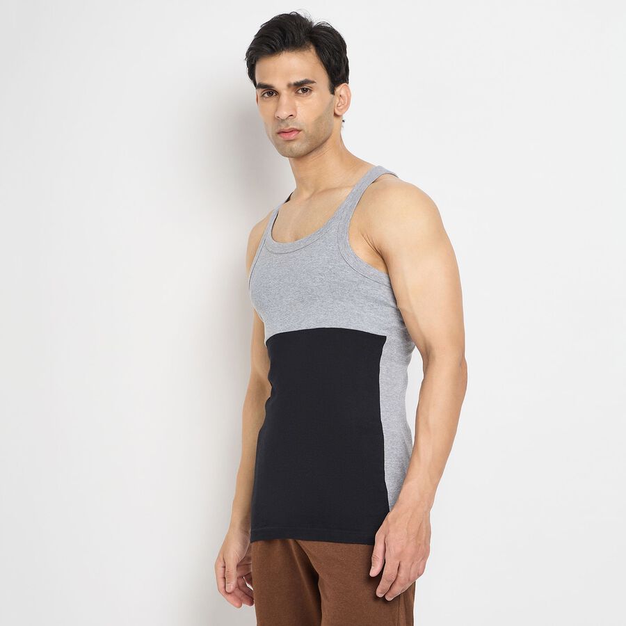 Men's Gym T-Shirt, मिश्रित हल्का ग्रे, large image number null