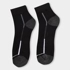 Men's Sports Socks, Black, small image number null