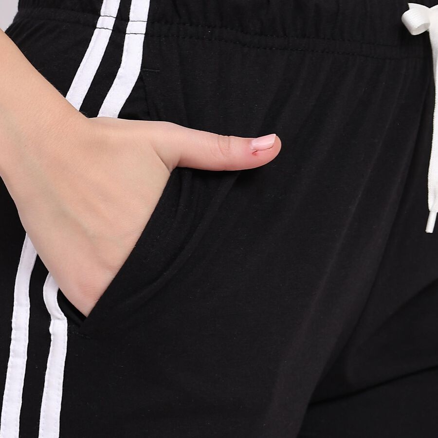 Ladies' Track Pants, काला, large image number null