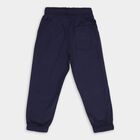 Boys' 100% Cotton Trousers, Navy Blue, small image number null