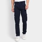 Men's Slim Fit Jeans , गहरा नीला, small image number null