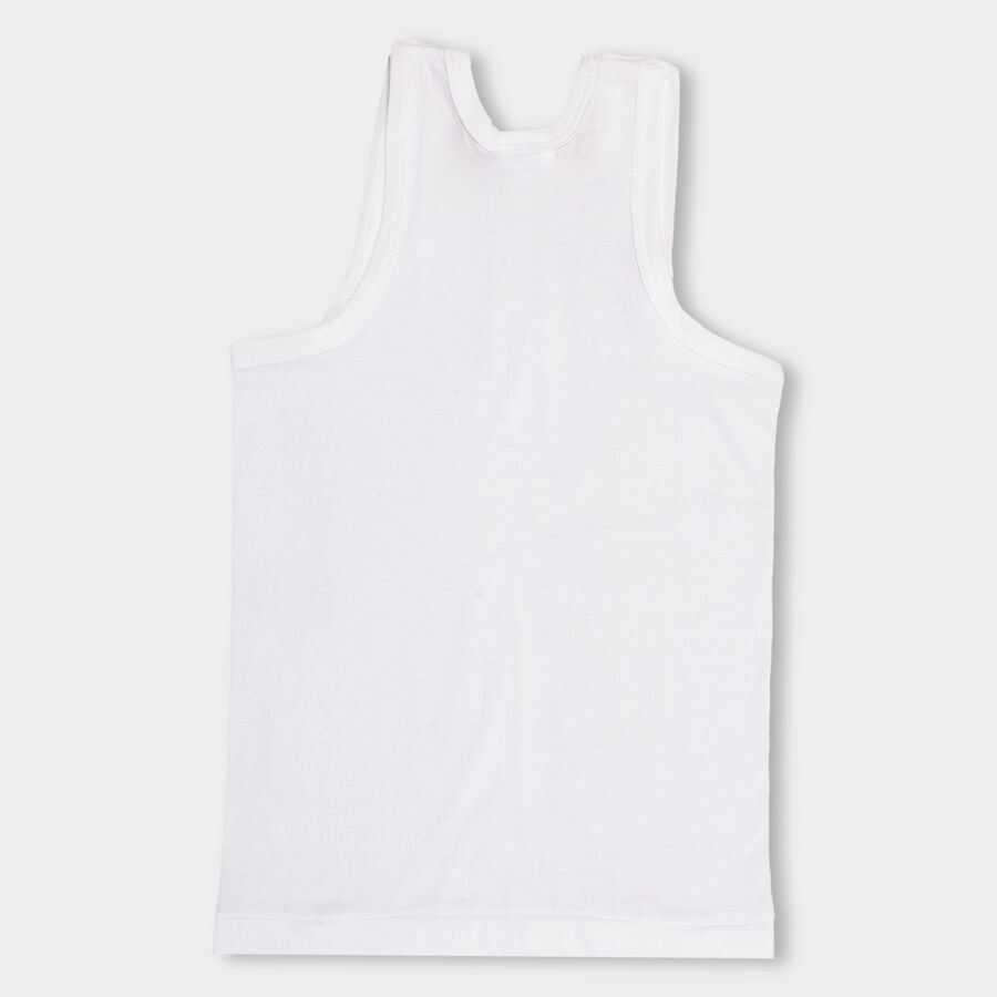 Boys' 100% Cotton Vest , Yellow, large image number null