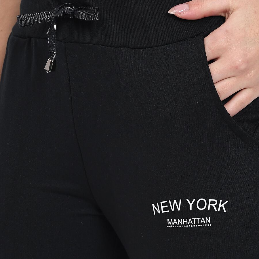 Ladies' Track Pants , काला, large image number null