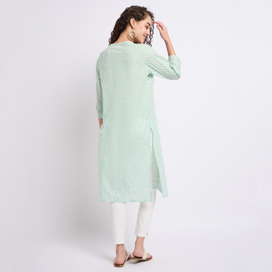 Ladies' 100% Cotton Kurta , Light Green, large image number null