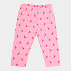 Girls All Over Print Capri, Pink, small image number null