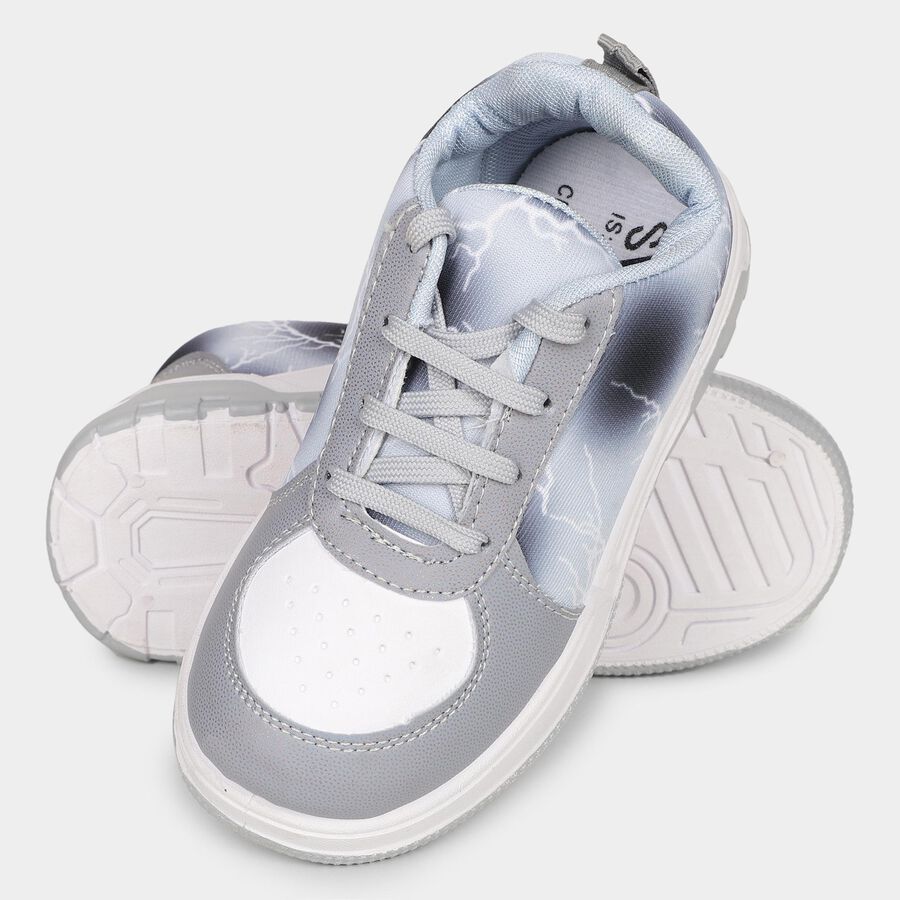 Boys' Sports Shoes, ग्रे, large image number null