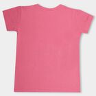 Girls' T-Shirt, गुलाबी, small