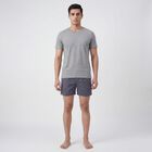 Men's Navy Blue Regular Fit Solid Boxers, नेवी ब्लू, small