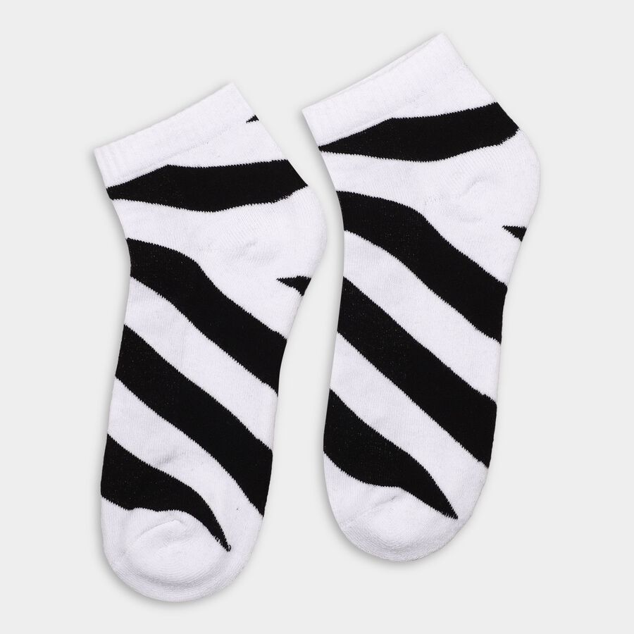 Men's Socks (Pack of 3), नेवी ब्लू, large
