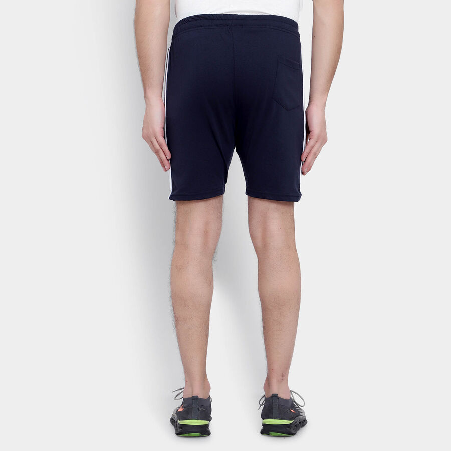 Solid Basic Bermuda, Navy Blue, large image number null