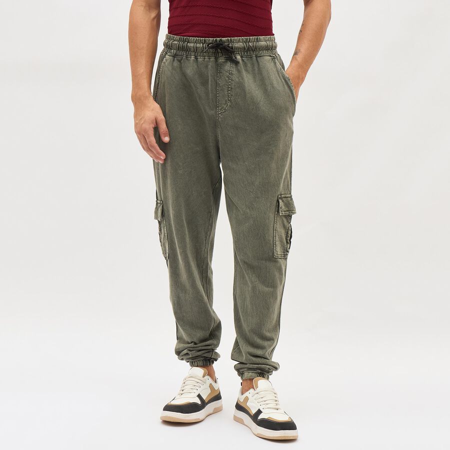 Men's Jogger, Olive, large image number null