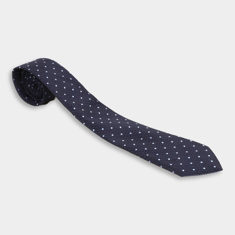 Men's Tie, Dark Blue, large image number null