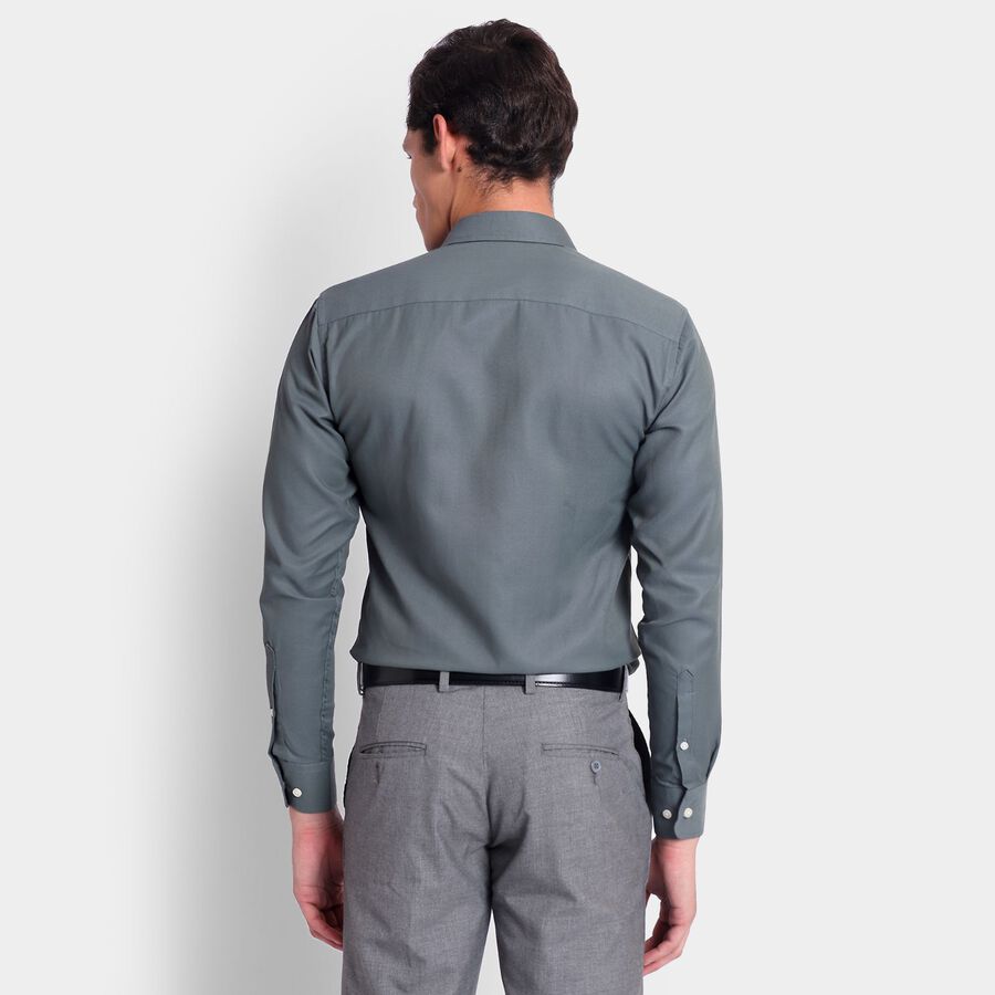 Men's Formal Shirt, Dark Green, large image number null