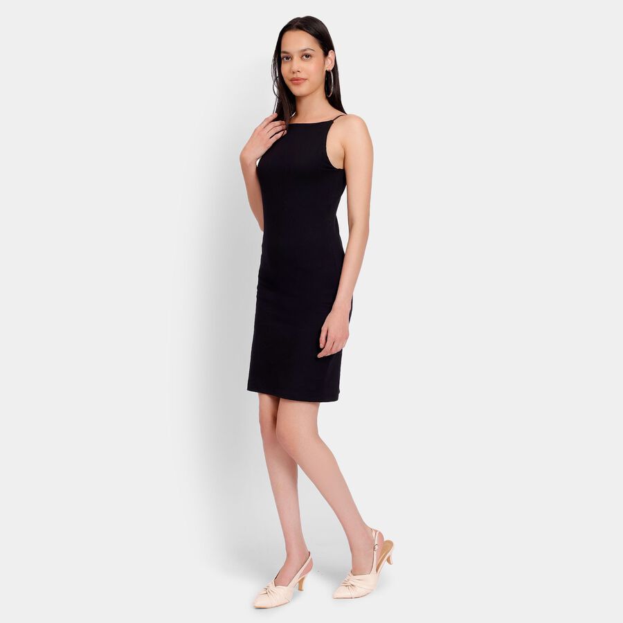 Ladies' Dress, Black, large image number null
