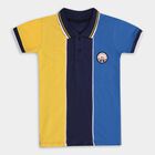Boys' 100% Cotton Half Sleeves T-Shirt , Mustard, small image number null