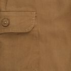 Boys' Warm Caramel Brown Regular Fit Cargo Trousers, खाकी, small image number null