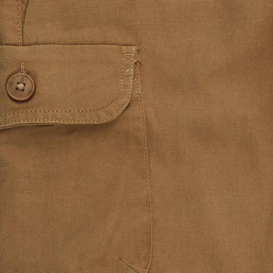 Boys' Warm Caramel Brown Regular Fit Cargo Trousers, खाकी, large image number null