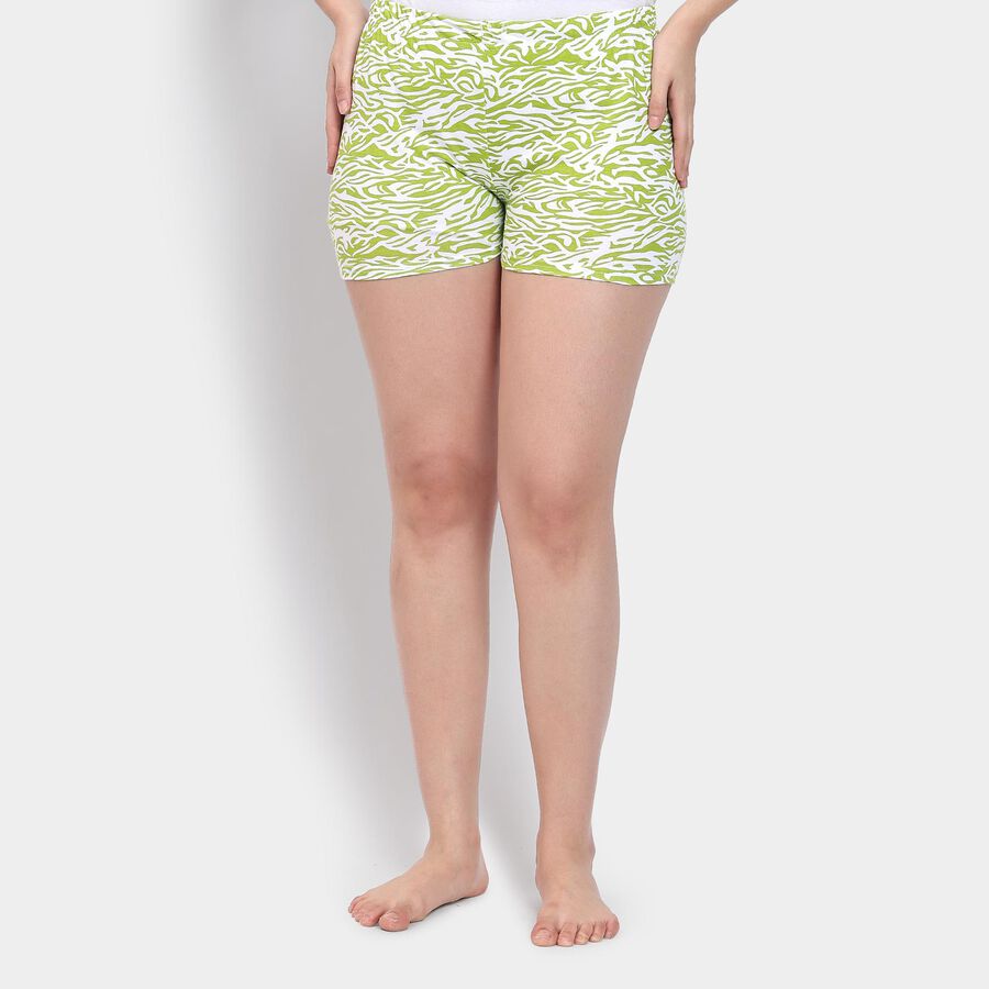 Ladies' Shorts , Neon Green, large