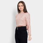 Ladies'  Crop  Top, गुलाबी, small image number null
